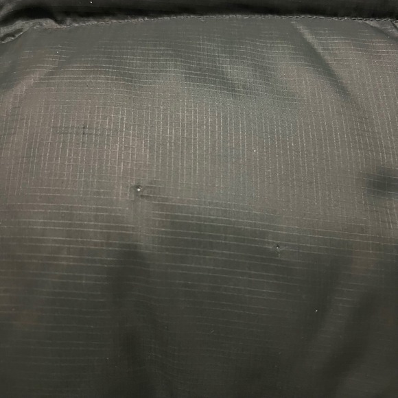 Eddie Bauer EBTEK Puffer Vest Mens Large Colorblock Black Green Goose Down Fill - Picture 6 of 8